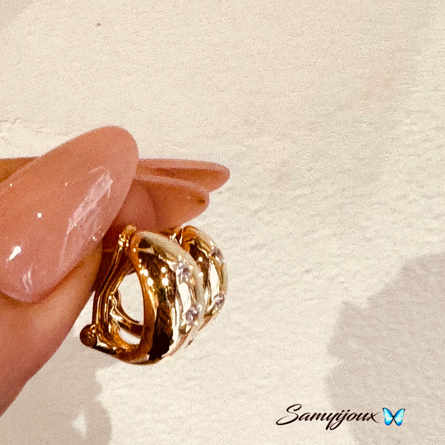 Orecchini Bouble con stelle - by Samyijoux