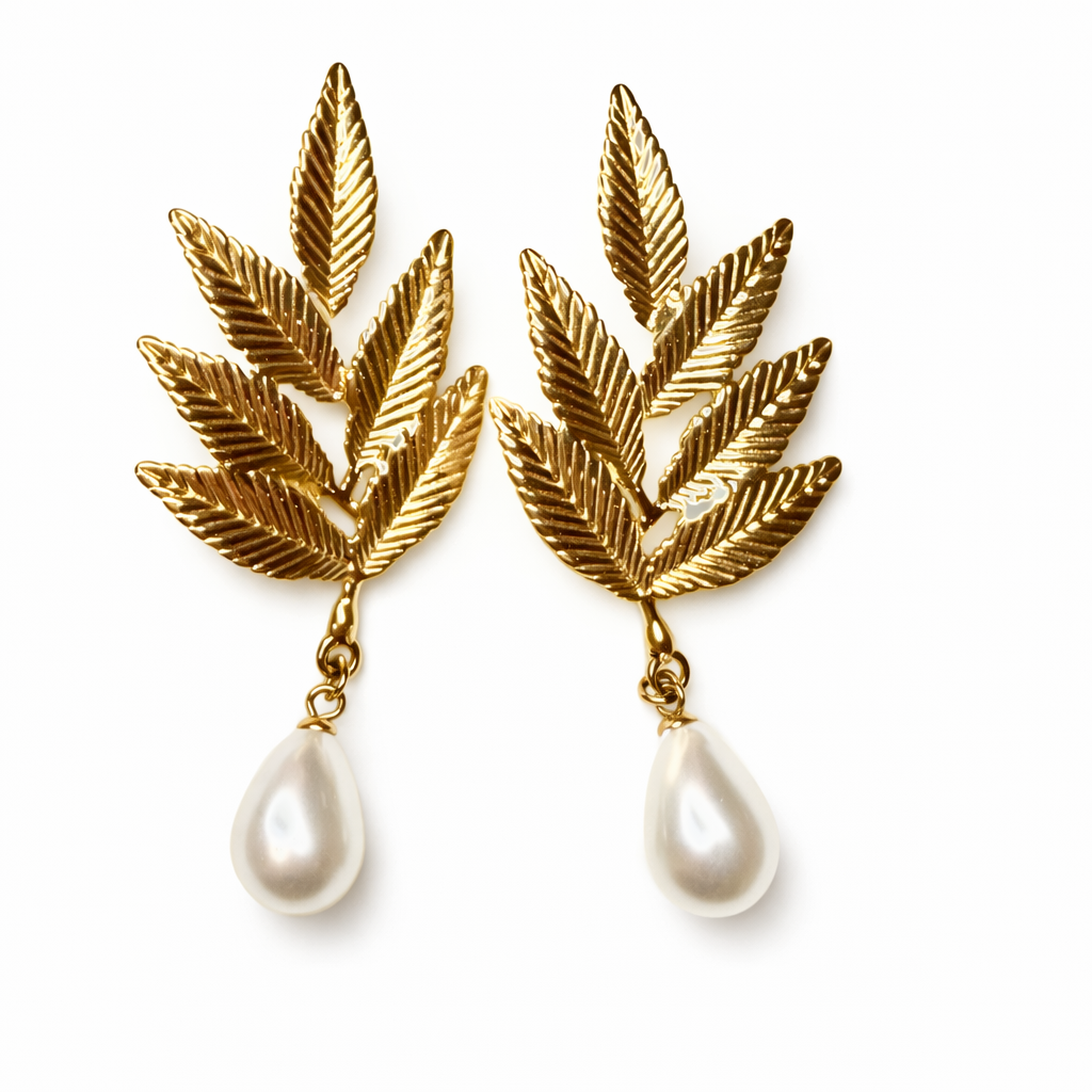 Orecchini Pendenti Palma - by Samyijoux