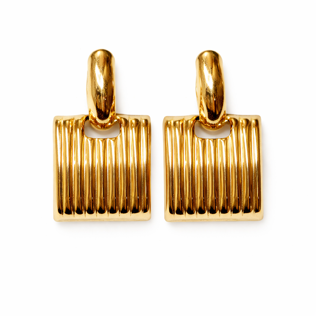 Orecchini Pendenti Cubo - by Samyijoux