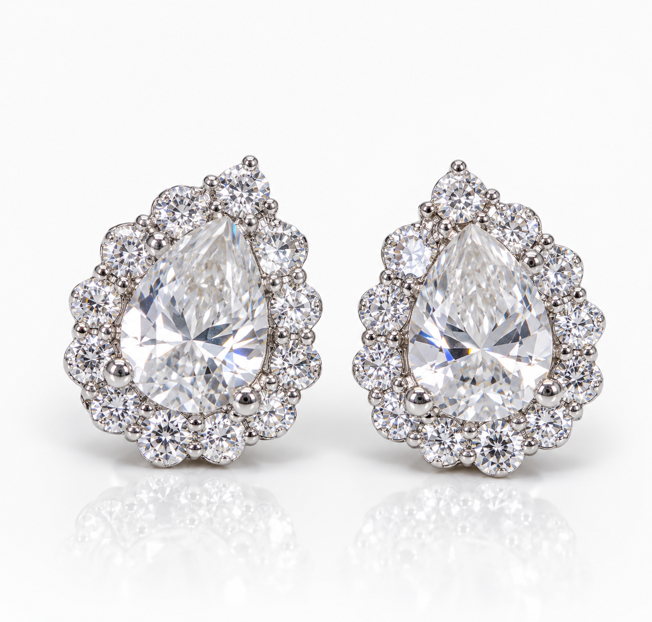 Orecchini goccia Moissanite Lux - by Samyijoux
