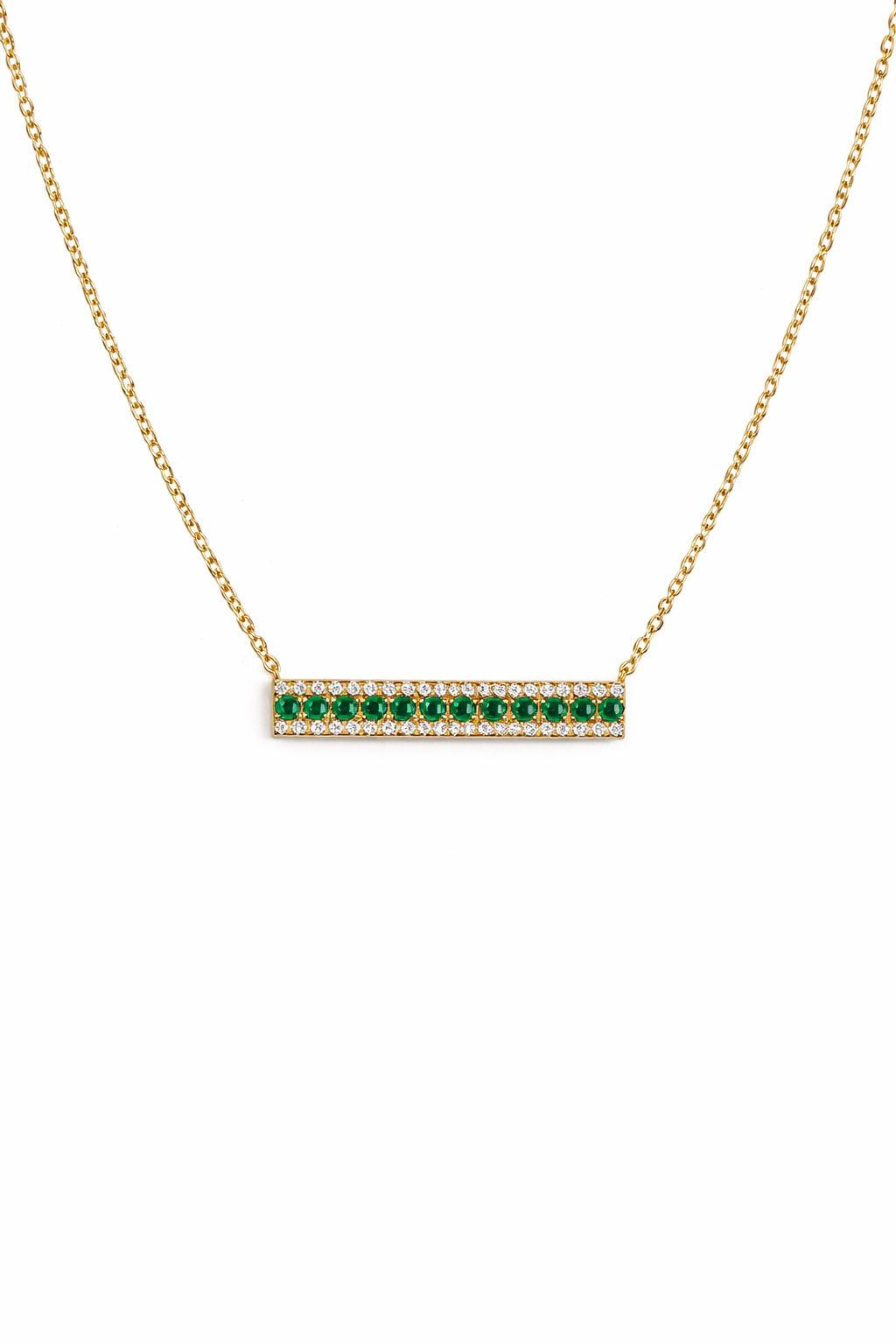 Collana Barretta Verde - by Samyijoux