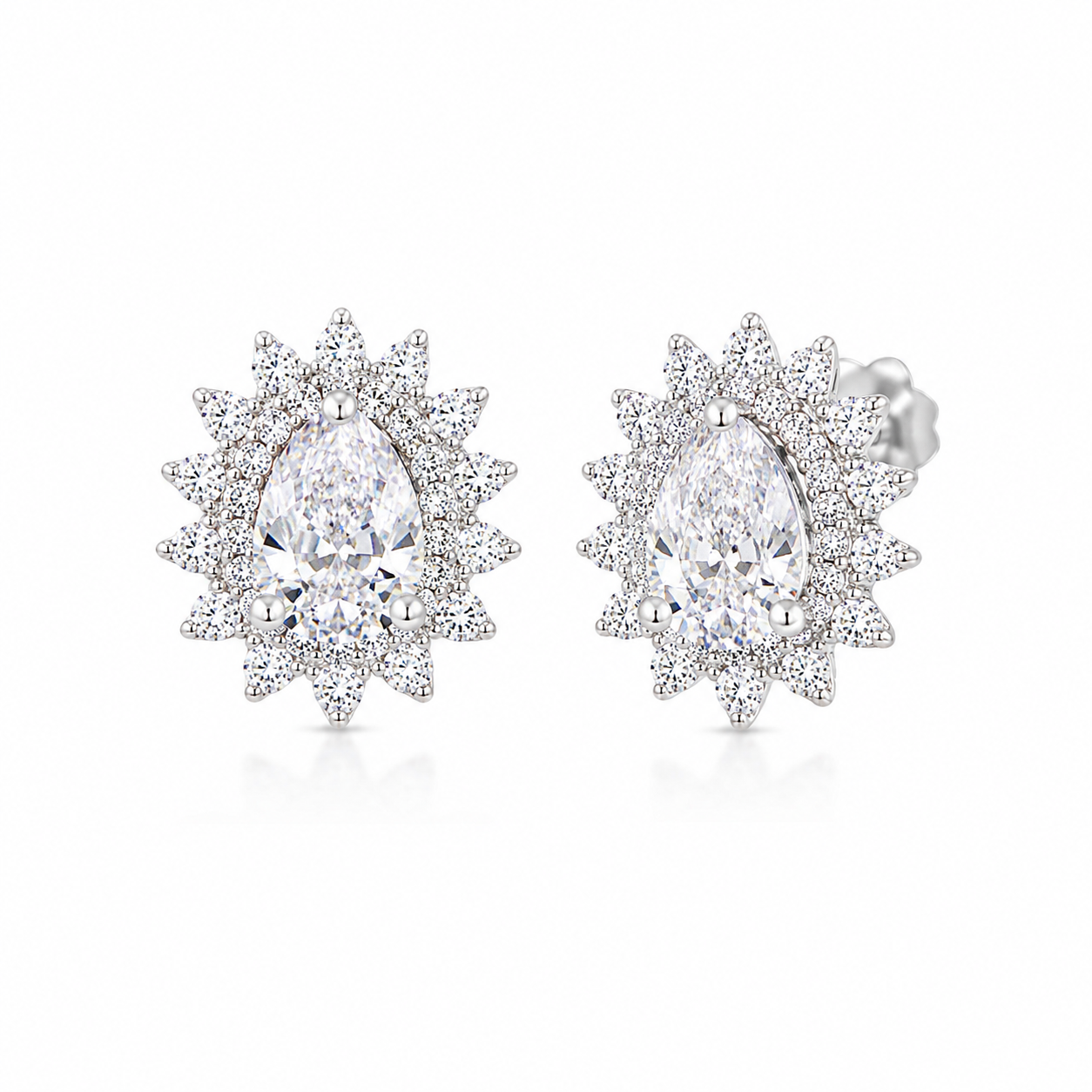 Orecchini goccia Moissanite regular - by Samyijoux