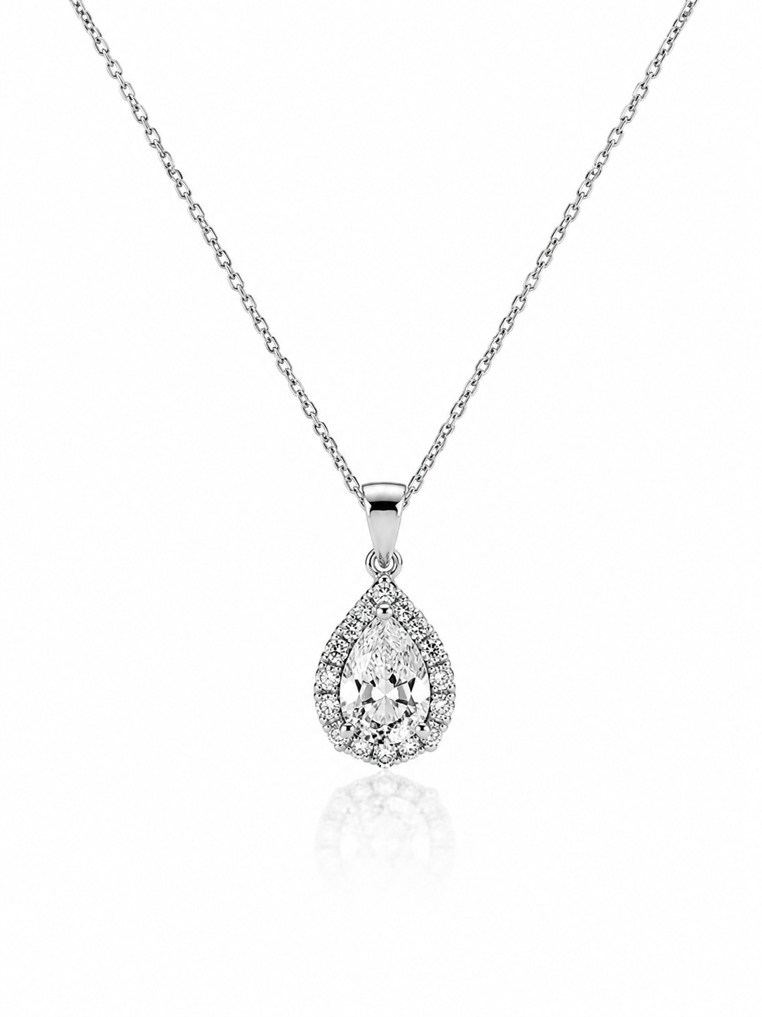 Collana goccia Lux moissanite - by Samyijoux