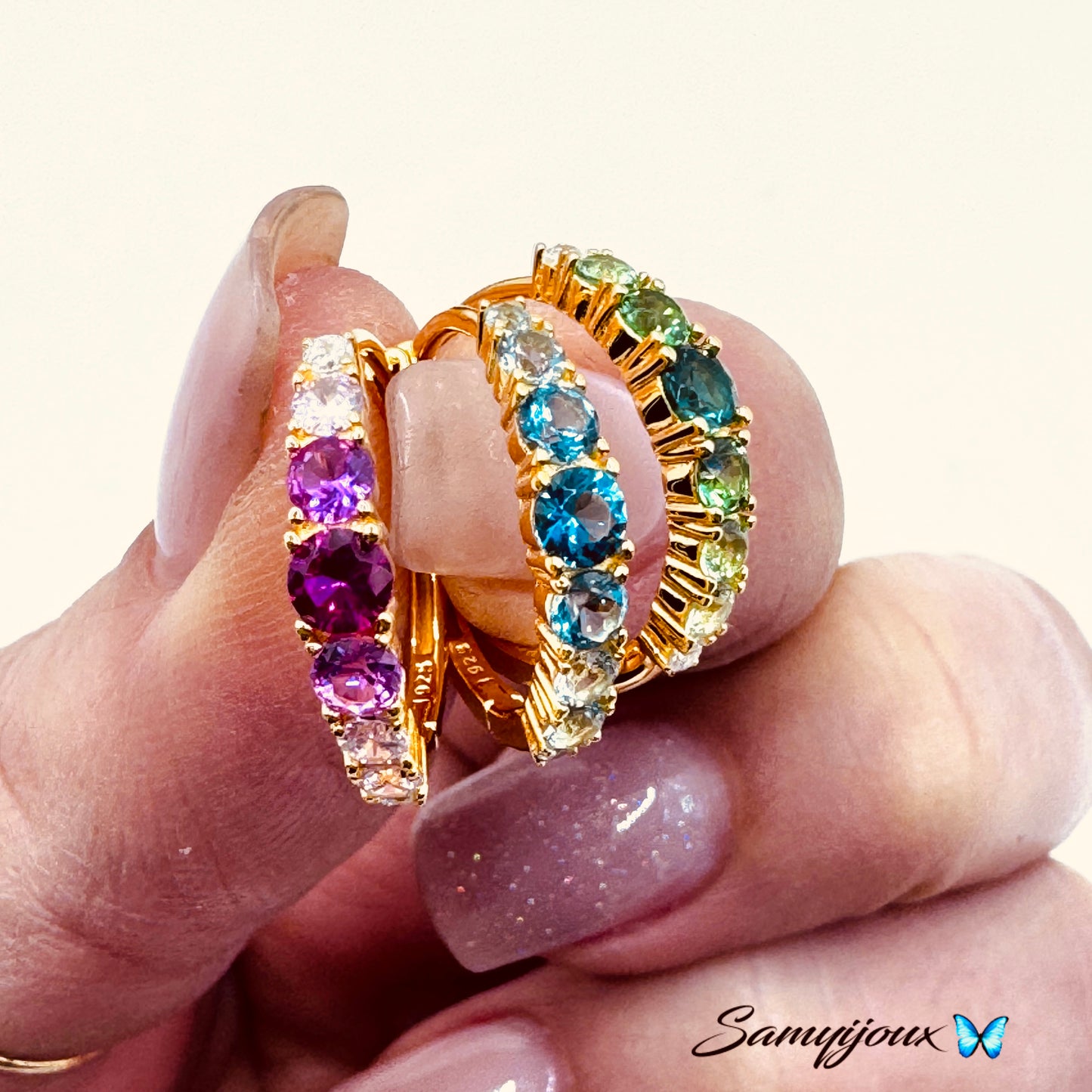 Hoops colorati degradè - by Samyijoux