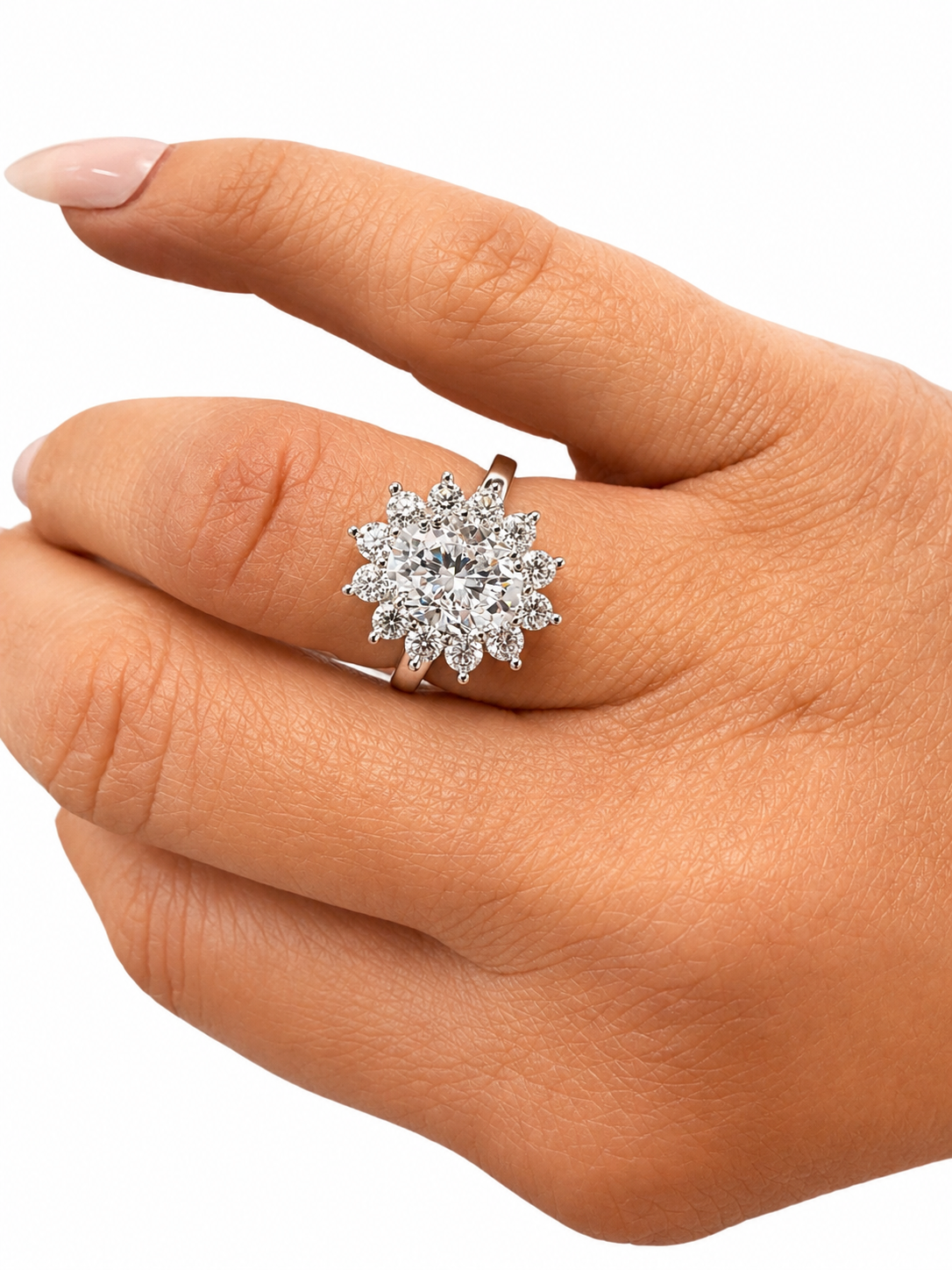 Anello kate con moissanite - by Samyijoux
