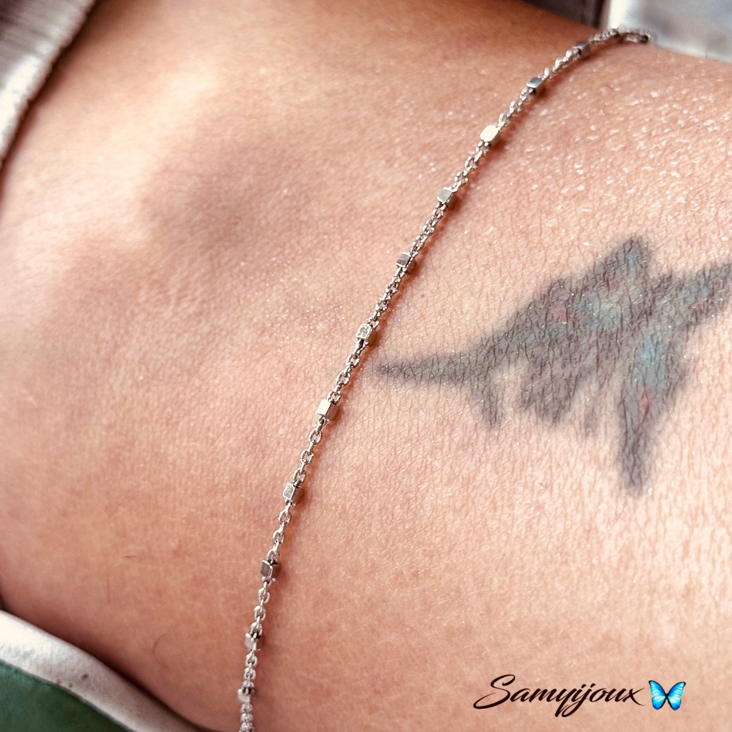 Cavigliera Catena Easy Dadini - by Samyijoux