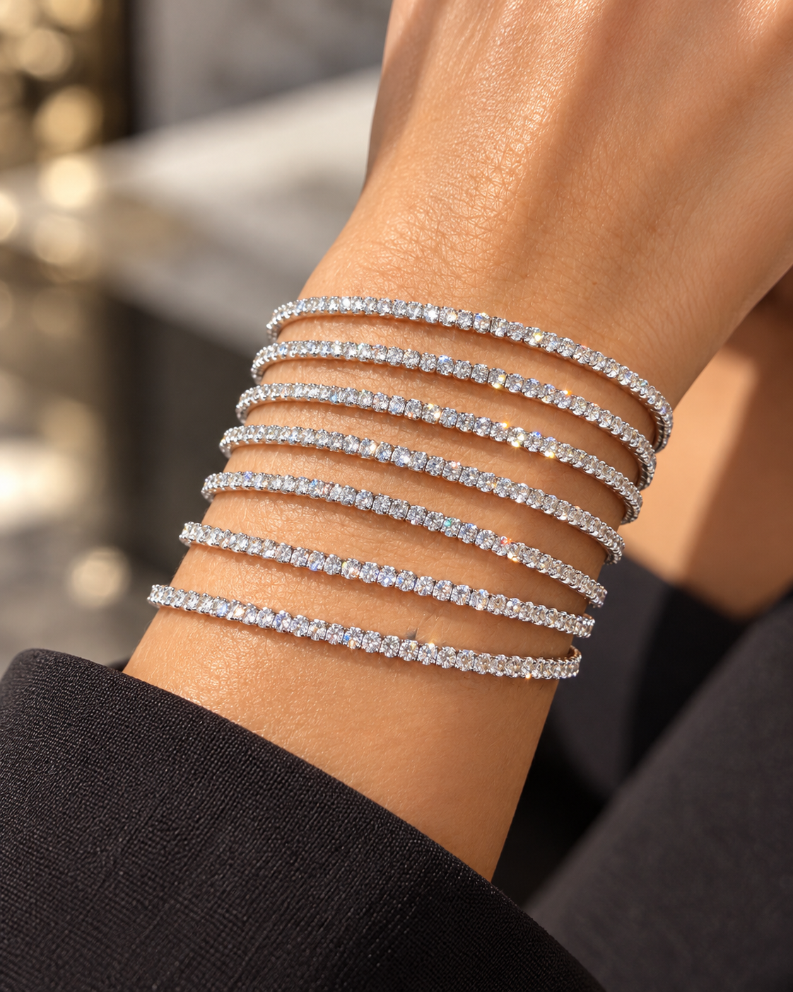 Bracciale Tennis 2mm - by Samyijoux