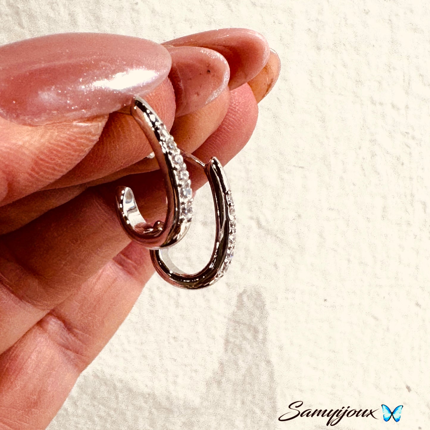 Coppia di orecchini ad uncino - by Samyijoux