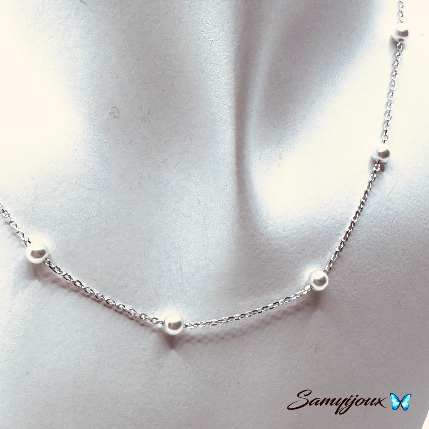 Collana Girocollo con Perle sintetiche - by Samyijoux