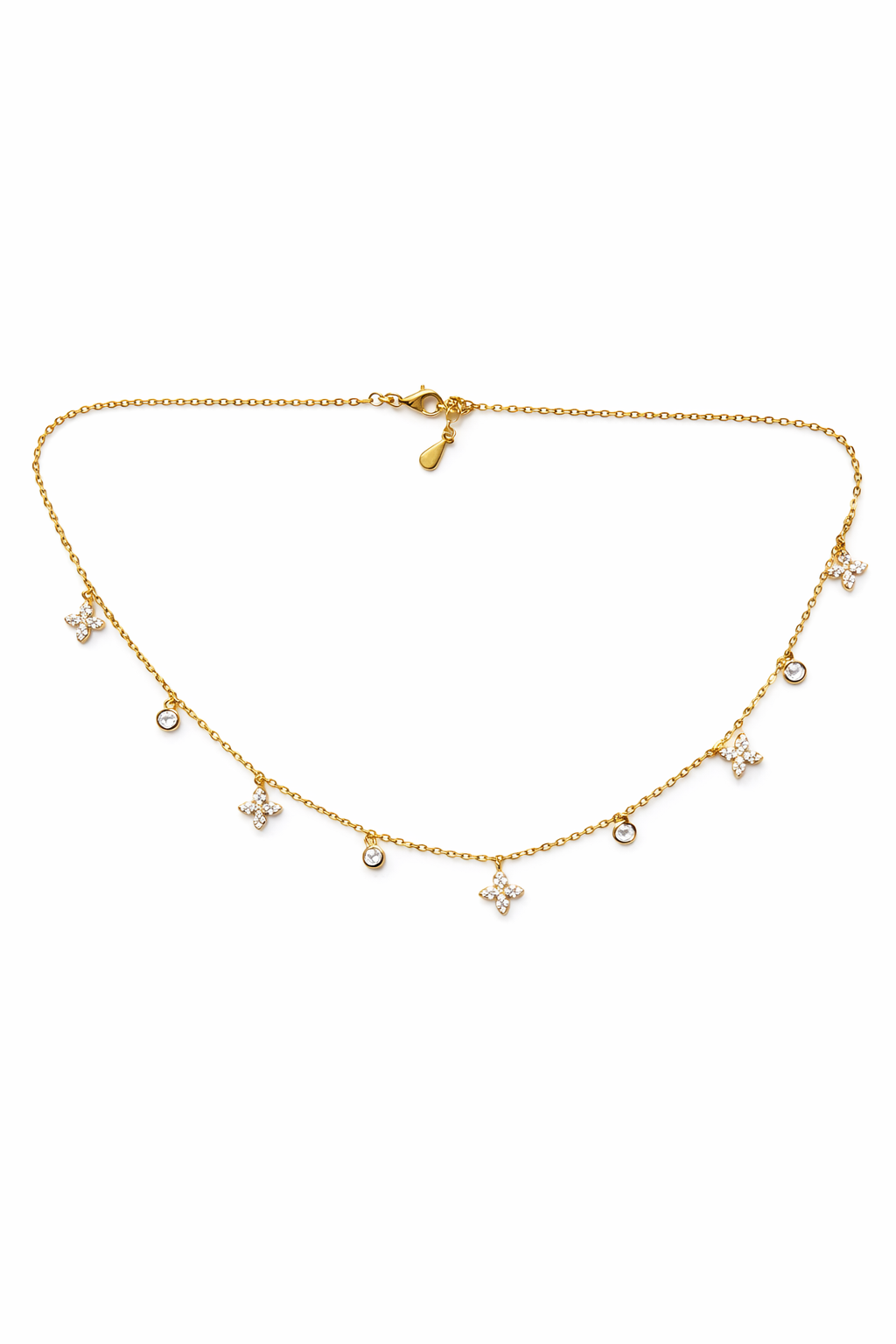 Collana Punto e Fiore - by Samyijoux