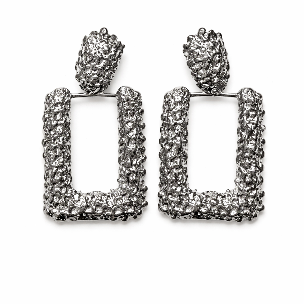 Orecchini Pendenti Graffiati - by Samyijoux