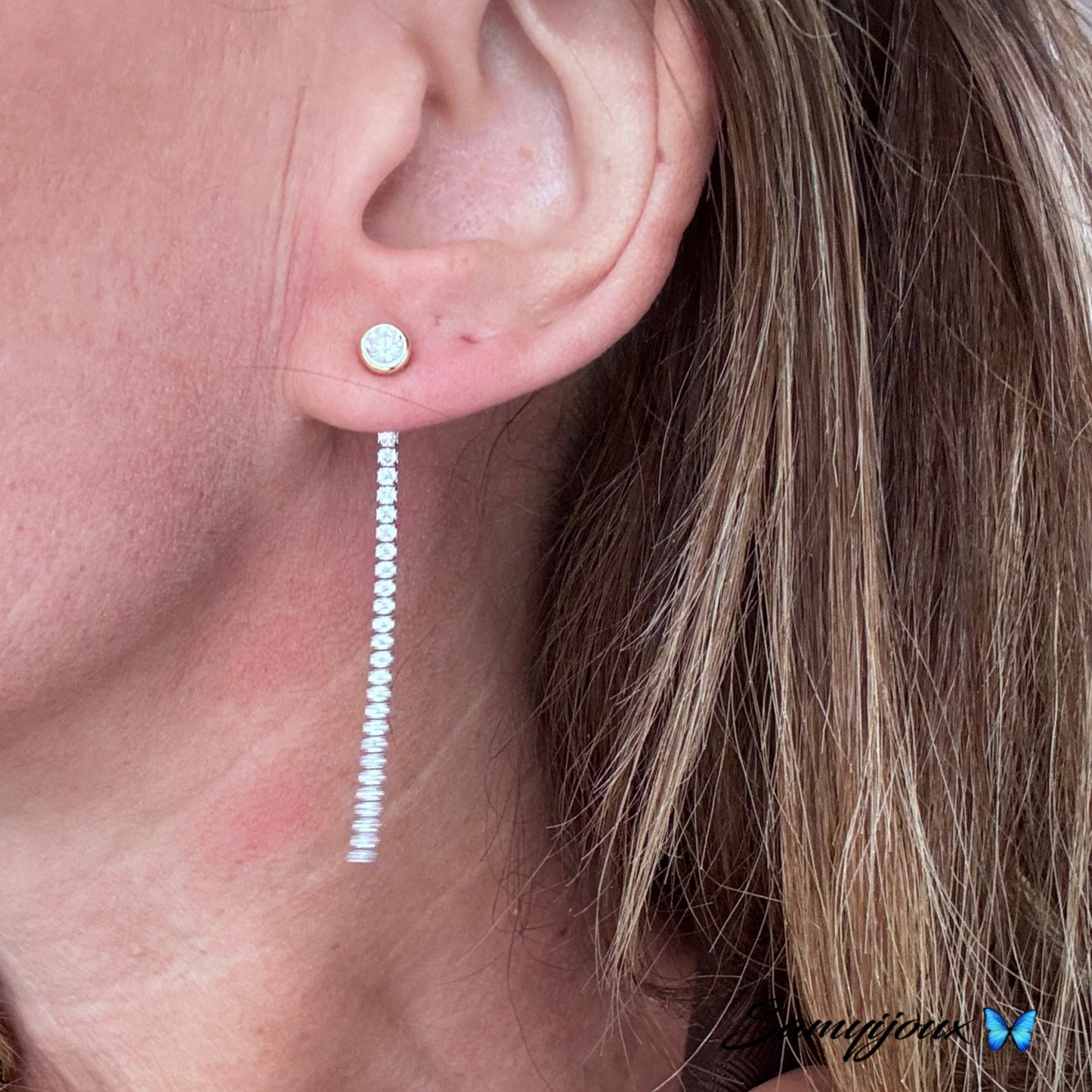 Orecchini scomponibili pendenti - by Samyijoux