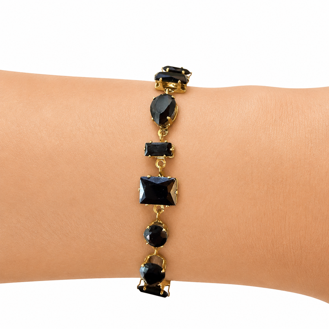 Bracciale cristal black - by Samyijoux