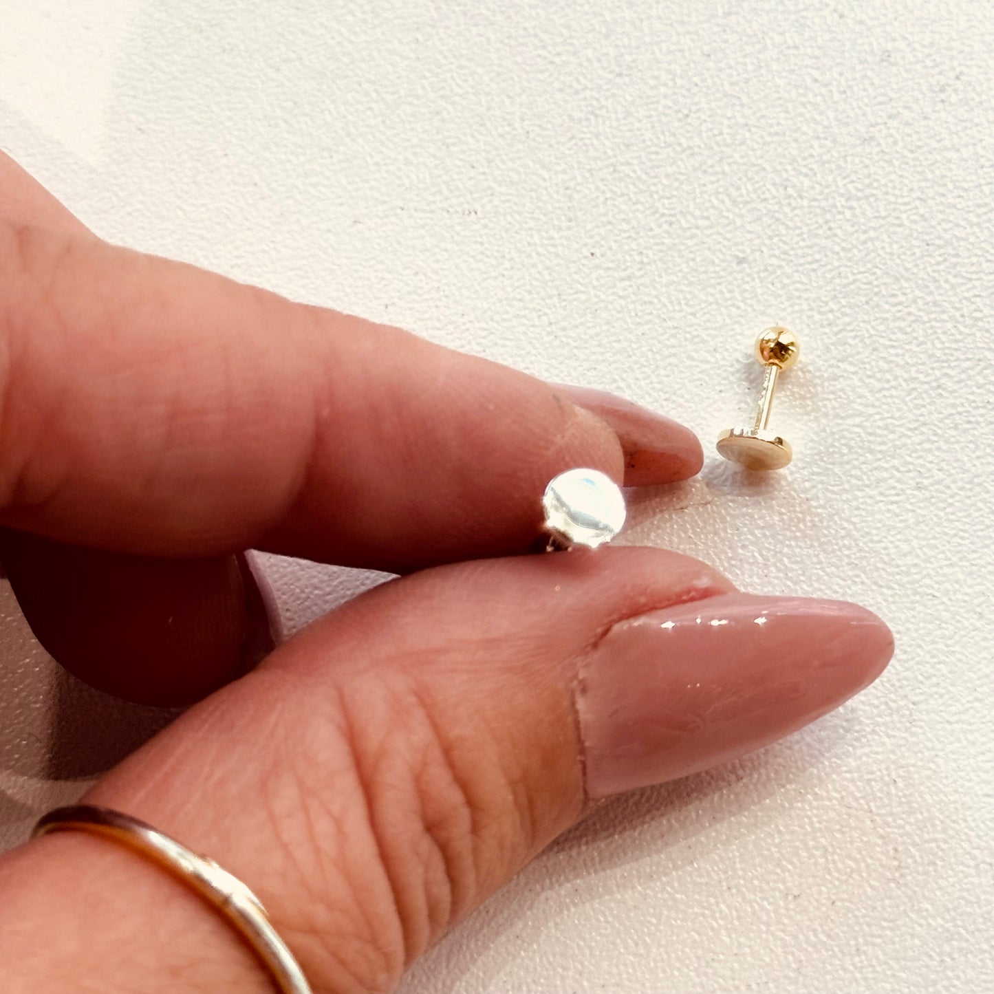 Piercing piattino rotondo - by Samyijoux