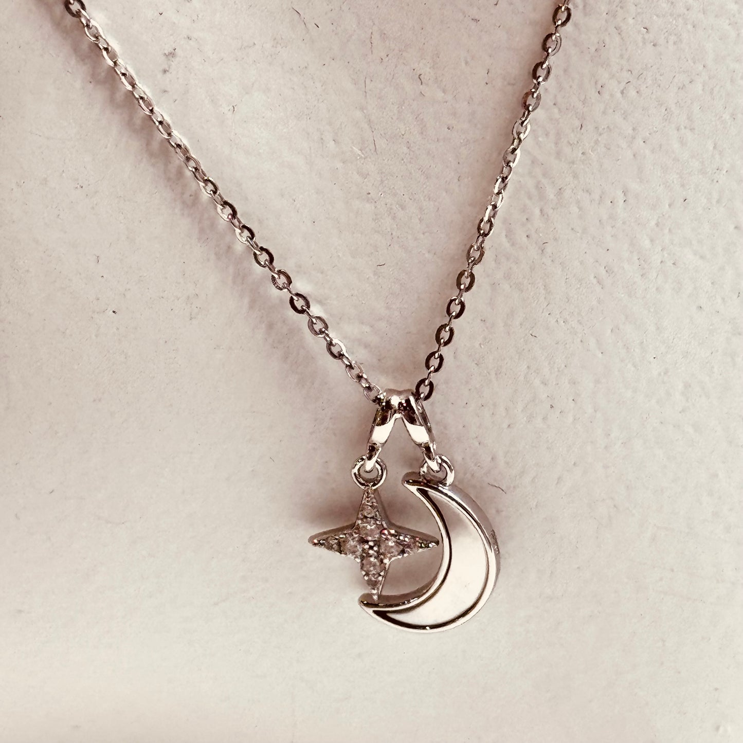 Collana Luna e stella polare - by Samyijoux