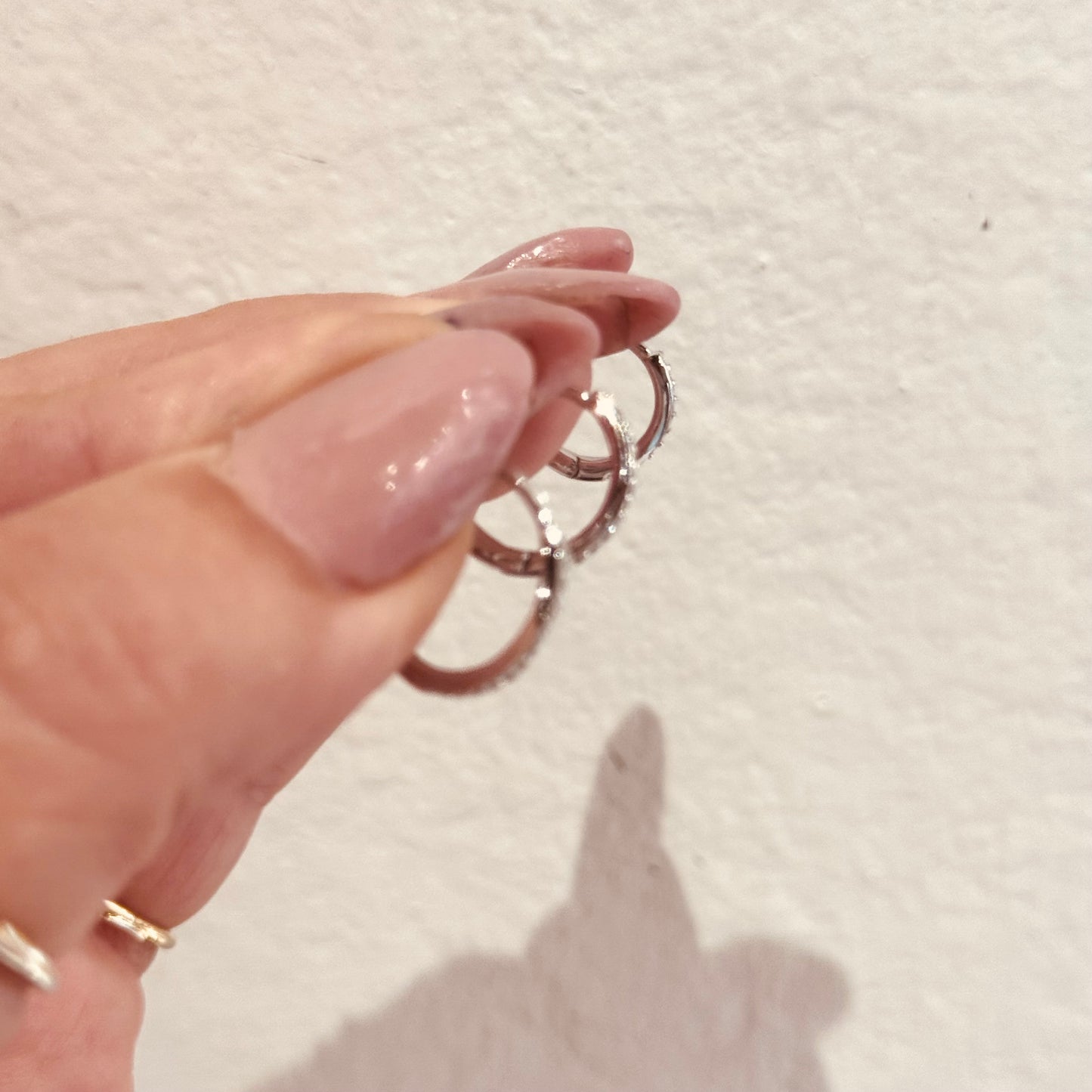 Hoops Fini con zirconi SF - by Samyijoux