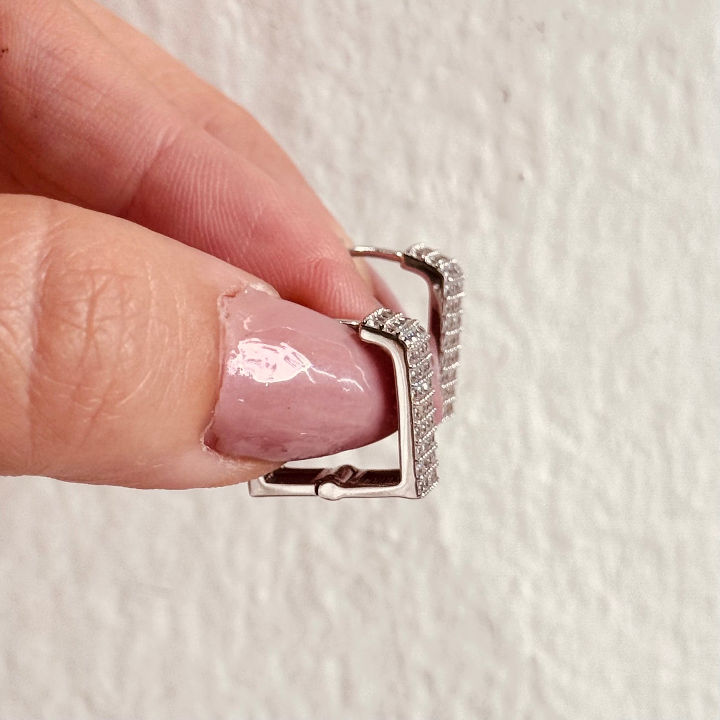 Hoops quadrati in pavè - by Samyijoux