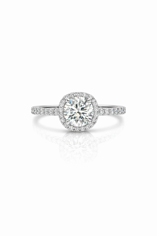 Anello Diletta con moissanite - by Samyijoux