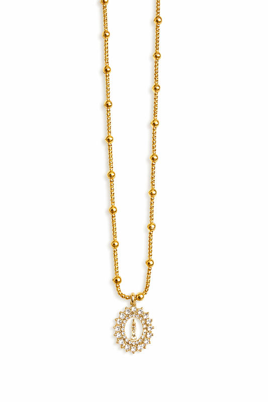 Collana Rosario e madonnina - by Samyijoux