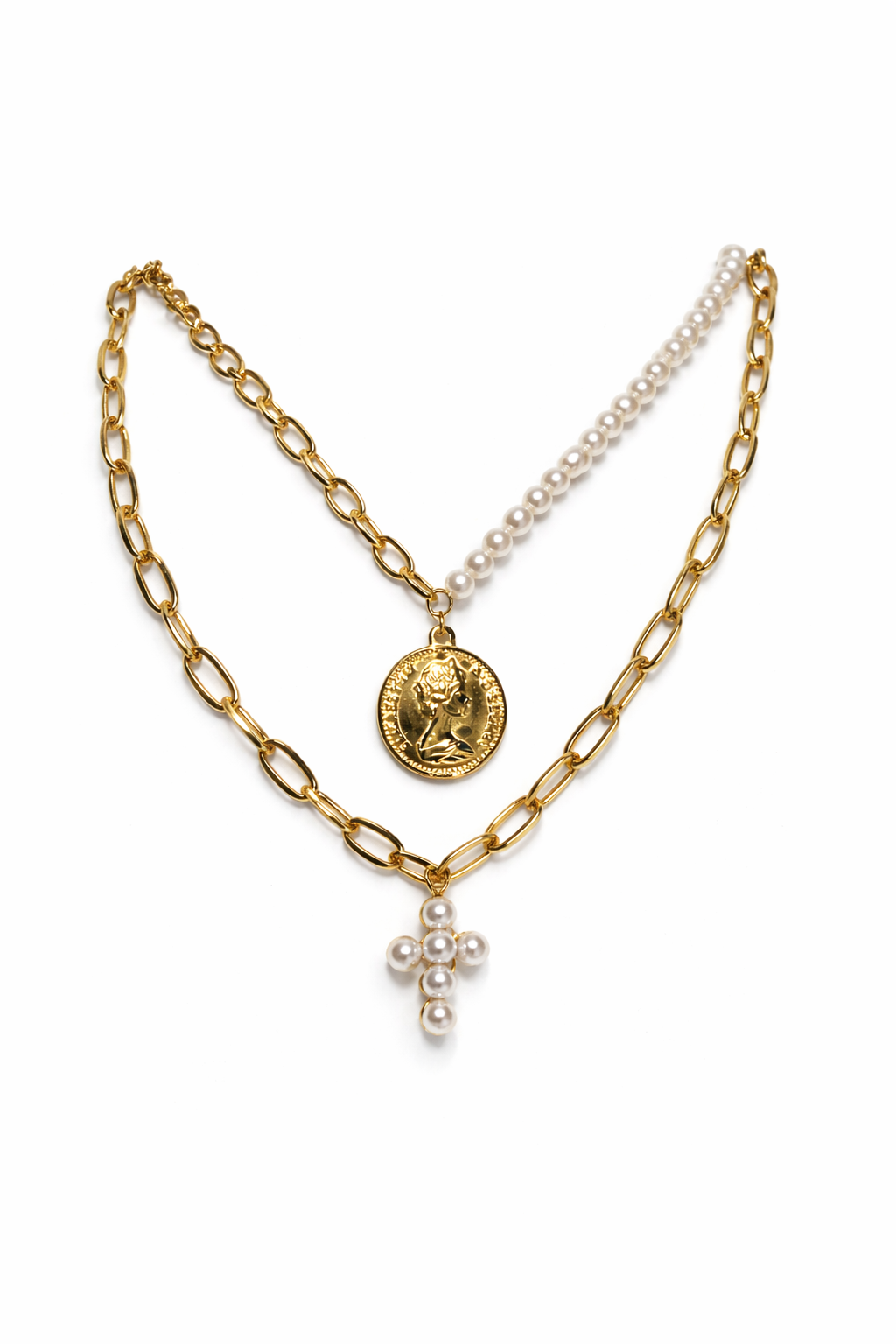 Collana Doppia con perle  - by Samyijoux
