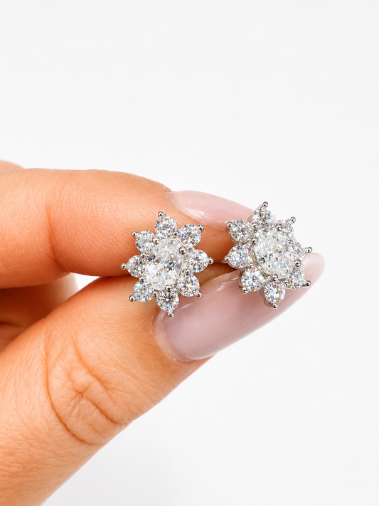 Orecchini kate Moissanite - by Samyijoux