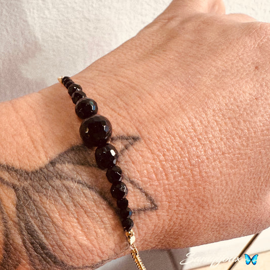 Bracciale in Onice Nero - by Samyijoux
