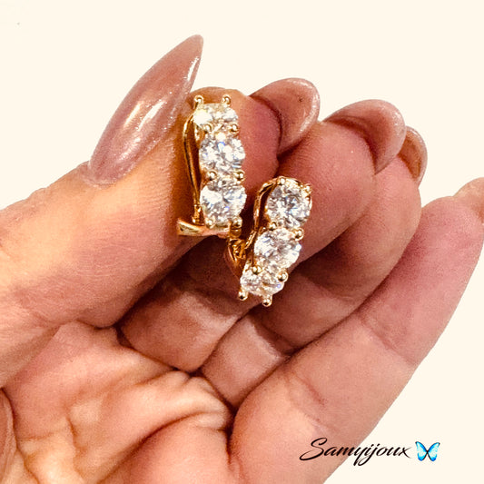 Orecchini Trilogy Omega - by Samyijoux