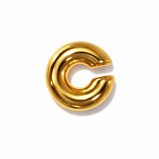 Earcuff in acciaio maxi- by Samyijoux