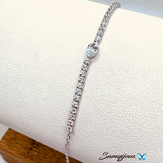Bracciale Mezzo tennis - by Samyijoux