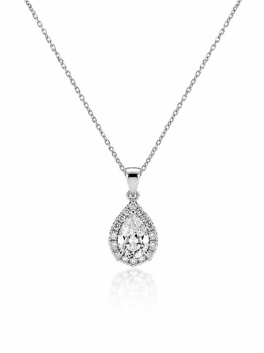 Collana goccia Lux moissanite - by Samyijoux