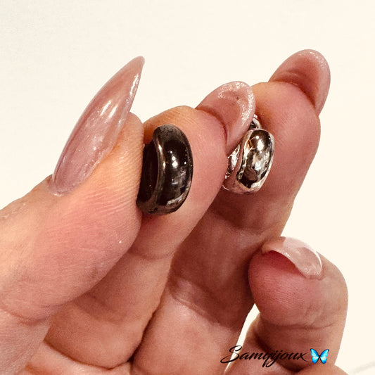 Hoop bombato canna liscia - by Samyijoux