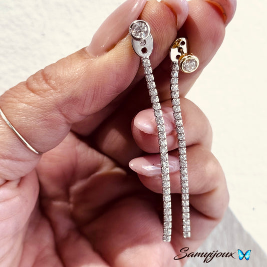 Orecchini scomponibili pendenti - by Samyijoux