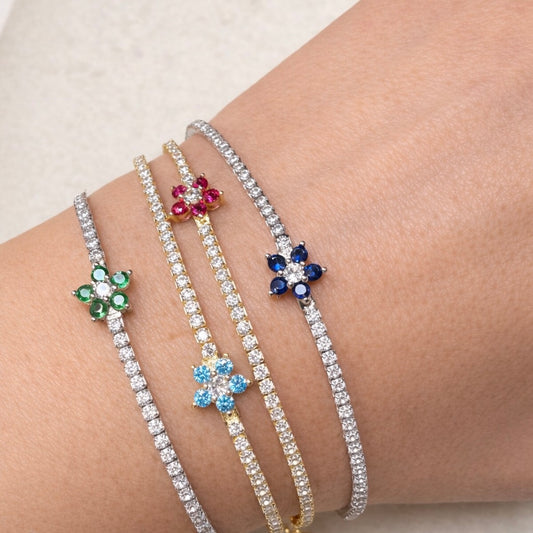 Bracciale Tennis Fiore - by Samyijoux