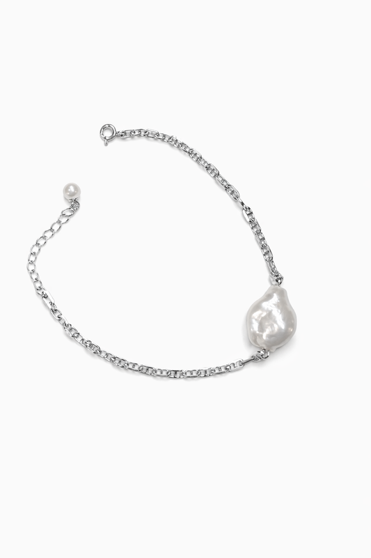 Bracciale perla barocca - by Samyijoux