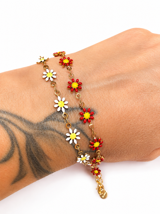 Bracciale mini margherite  - by Samyijoux