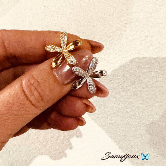 Orecchini Fiori Grandi - by Samyijoux