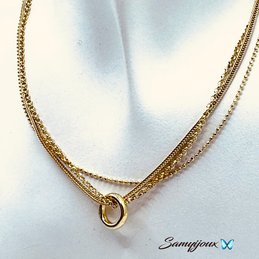 Collana Tiffany più fili - by Samyijoux