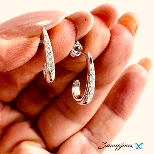 Coppia di orecchini ad uncino - by Samyijoux