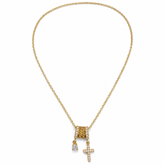 Collana mini croce  - by Samyijoux