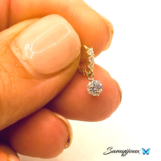 Mini Hoops Tragus pendente - by Samyijoux