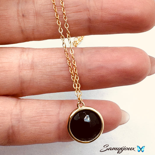 Collana Onice Pendente - by Samyijoux
