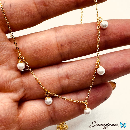 Collana Perle pendenti - by Samyijoux