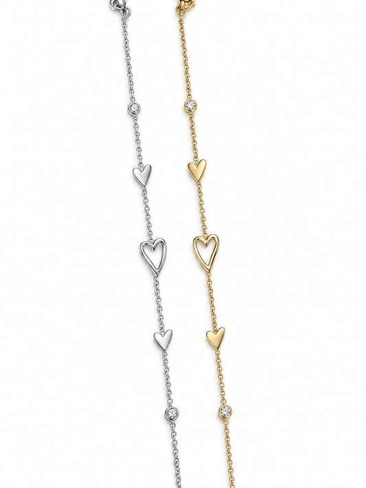 Bracciale Cuori Chic Love - by Samyijoux
