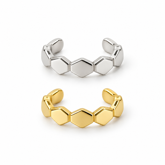 Earcuff nido d’ape  - by Samyijoux
