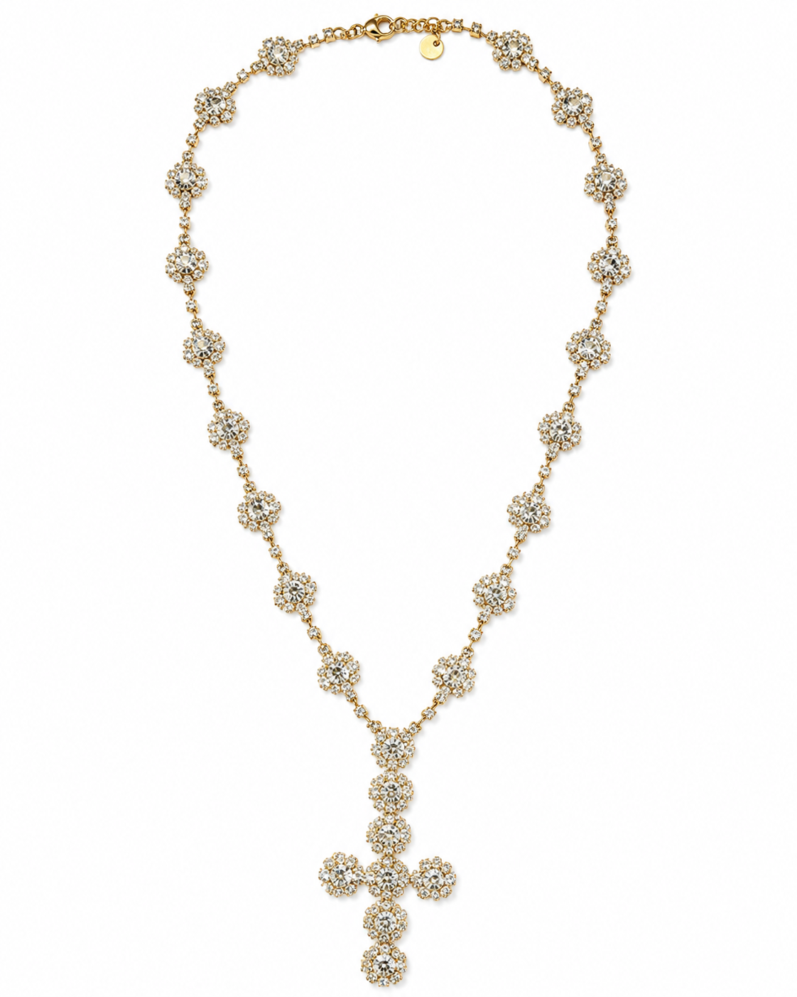 Collana CROCE STRASS  - by Samyijoux