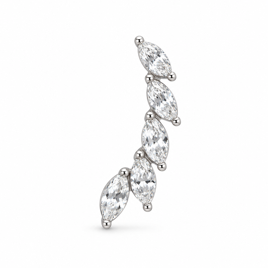 Piercing Mezzaluna navette - by Samyijoux