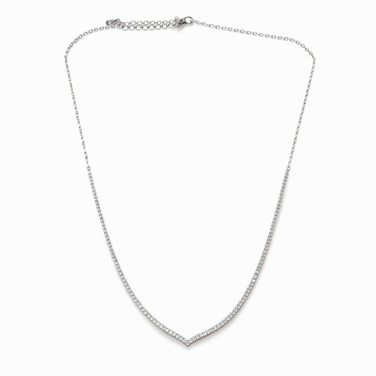 Collana Tennis fina a V   - by Samyijoux