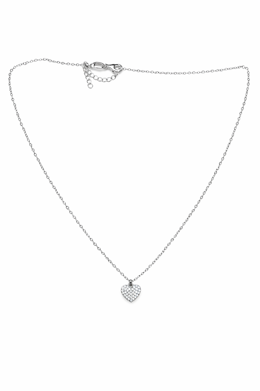 Collana cuore piatto - by Samyijoux