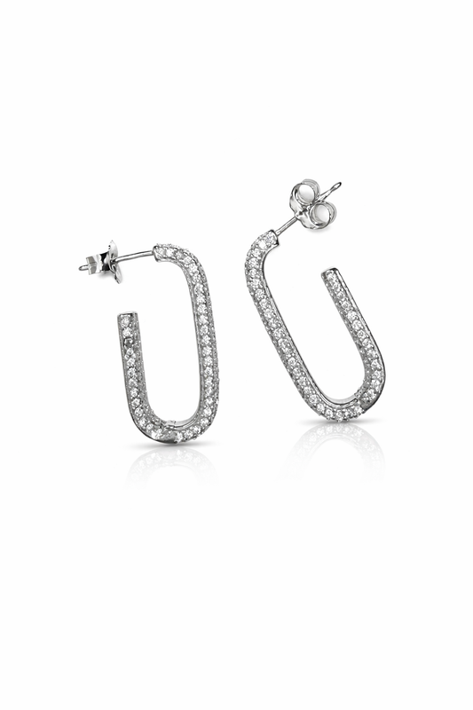 Orecchini ad uncino in pavè   - by Samyijoux