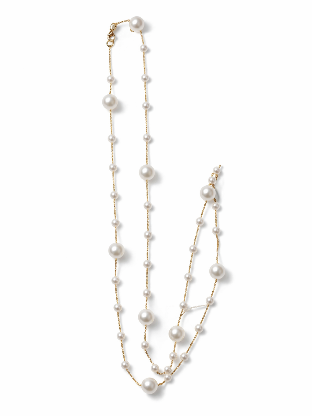 Collana lunga perle sintetiche   - by Samyijoux